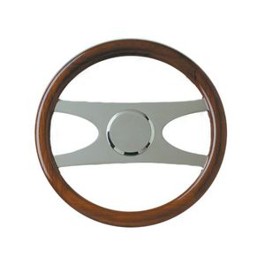 volant en teck pour bateau à moteur