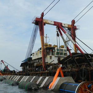 ponton flottant / de travail / pour port