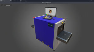 simulateur pour introscope à rayons x