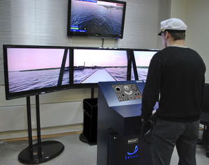 simulateur de navigation
