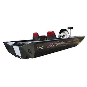 bass boat hors-bord / en aluminium / max. 5 personnes
