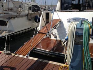 passerelle pour yacht