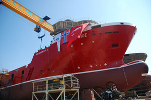 navire de service offshore de ravitaillement de plate-formes - PSV