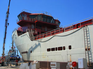 navire de service offshore de ravitaillement de plate-formes - PSV