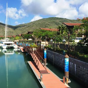 ponton flottant