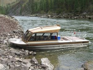 bateau de pêche-promenade hydrojet