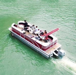 bateau ponton hors-bord 1