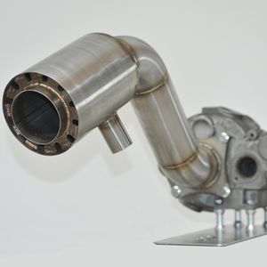 rehausse d'échappement pour bateau