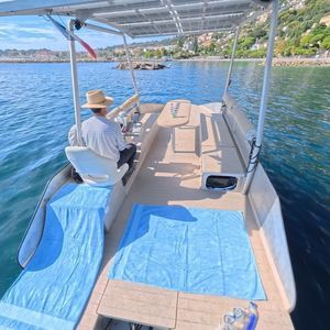 coque open catamaran