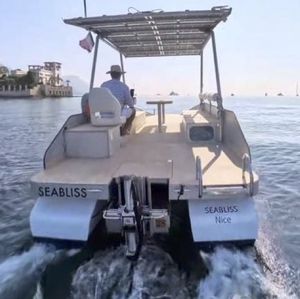 coque open catamaran