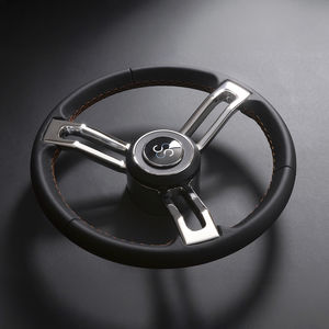 volant en inox pour bateau à moteur 1