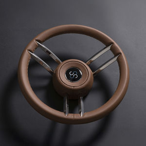 volant en inox pour bateau à moteur 1