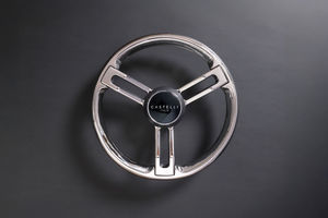 volant en inox pour bateau à moteur 1