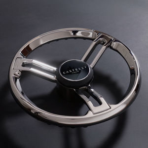 volant en inox pour bateau à moteur 1