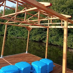 module pour ponton flottant modulable