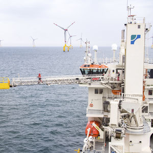 passerelle pour navire de service offshore