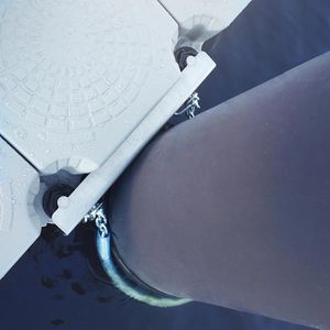 guide-pieu pour ponton