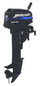 moteur hors-bord / pour bateau professionnel / essence / 2 temps