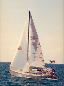 génois / pour voilier de course-croisière / en Kevlar®