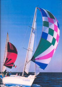 spinnaker symétrique / pour voilier de course-croisière