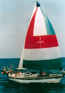 spinnaker symétrique / pour voilier de croisière