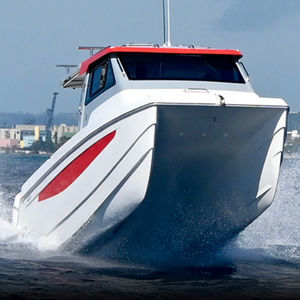 coque open catamaran