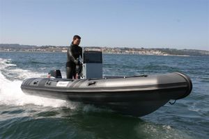 bateau professionnel bateau de support pour la plongée / hors-bord / bateau pneumatique semi-rigide
