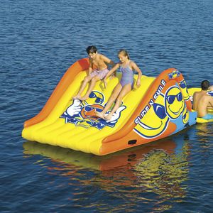 jeu aquatique toboggan