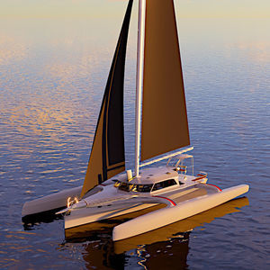 sailing-yacht trimaran
