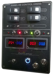 tableau de commande pour navire / pour bateau professionnel / pour radio / pour VHF