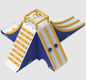 jeu aquatique toboggan
