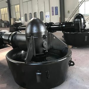 propulseur azimutal / gouvernail / pour barge / électrique