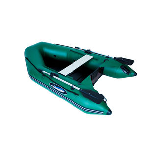 bateau pneumatique hors-bord / pliable / open / plancher latté