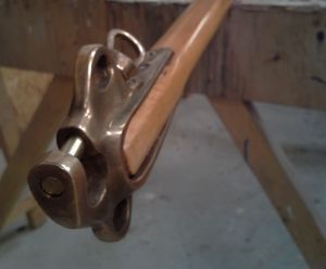 tangon de voilier / pour dériveur / en bois / en bronze