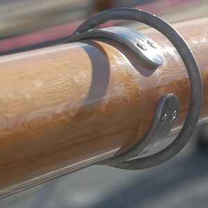 bôme pour voilier / sur mesure / en bois