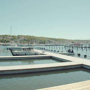 ponton flottant