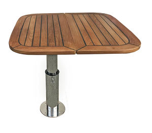 Table de jardin rectangulaire en teck 220 x 100 cm - Bornéo