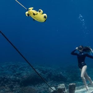drone sous-marin pour la photographie