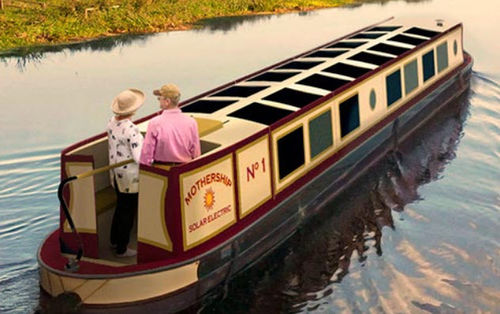Bateau maison in-bord - Mothership Marine - électro-solaire / fluvial / classique