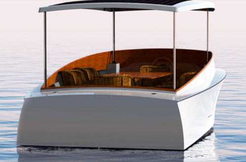 Day-cruiser in-bord - Dayboat - Mothership Marine - électro-solaire / open