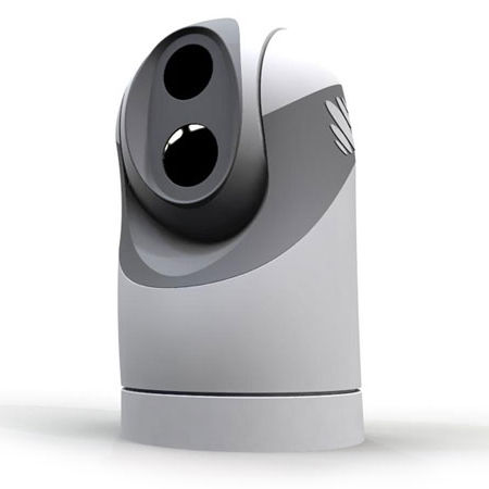 Système de caméra vidéo de vision nocturne - Ulysses II - Omnisense Systems - pour navire / d'imagerie thermique / avec zoom
