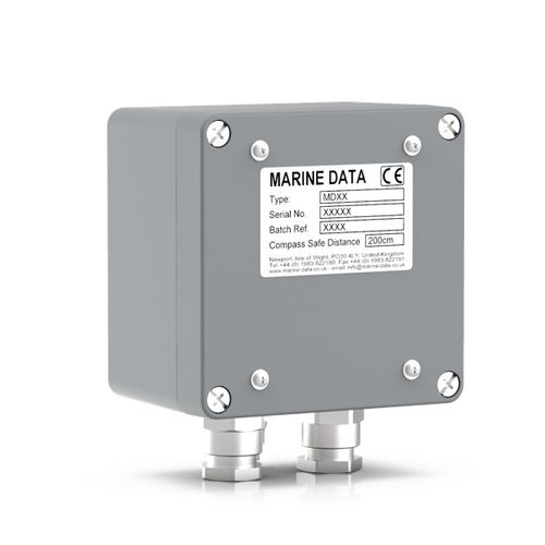 Interface réseau pour bateau - MD36/5/W - Marine Data Systems - pour alimentation AC / NMEA 0183® vers PC
