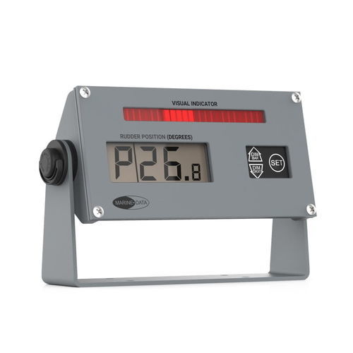 Indicateur pour bateau - MD74RDI/W  - Marine Data Systems - pour navire / d'angle de gouvernail / numérique