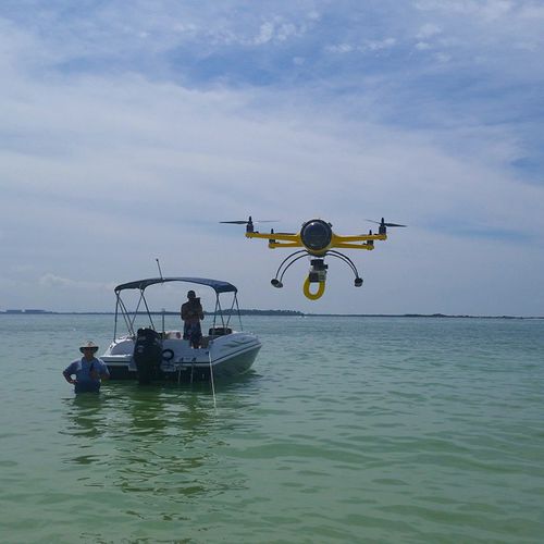 Drone quadricoptère - QUADH2O - QuadH2O - pour la prise de vue aérienne / étanche