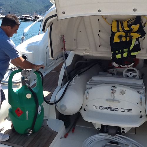 Réservoir à carburant - Emilcaddy 110 - Emiliana Serbatoi - pour bateau / portable / avec pompe de transfert
