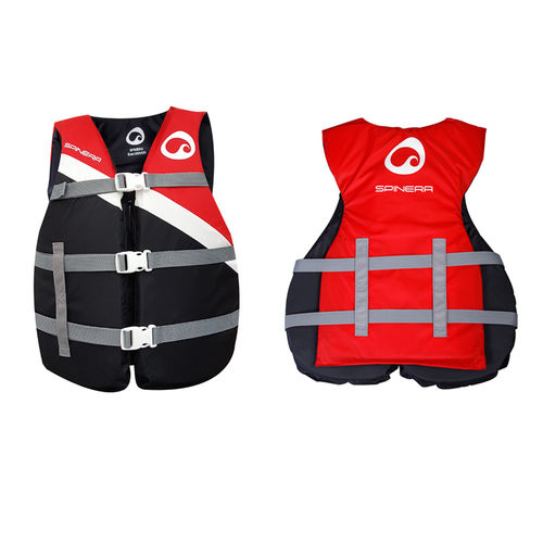 Gilet d'aide à la flottabilité pour sports nautiques - 18293 - Spinera - pour homme / mousse / rouge