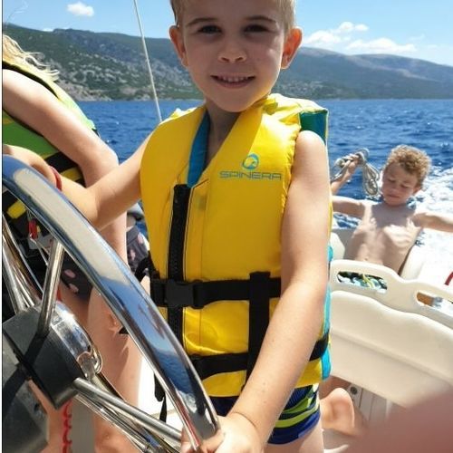 Gilet d'aide à la flottabilité pour sports nautiques - 19351P - Spinera - pour enfant / mousse / jaune