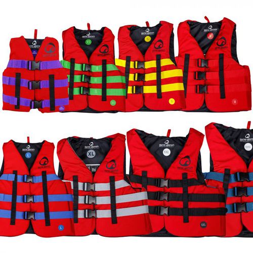 Gilet d'aide à la flottabilité pour sports nautiques - 13697P - Spinera - unisexe / mousse / rouge