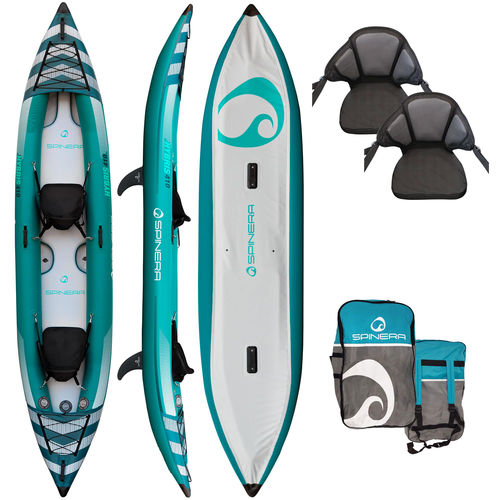 Kayak gonflable - Hybris 410 - Spinera - de randonnée / de loisir / longue distance