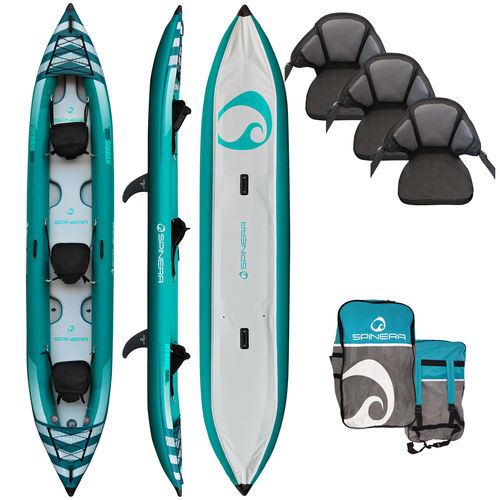 Kayak gonflable - Hybris 500 - Spinera - de randonnée / de loisir / de mer